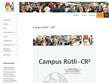 Tablet Screenshot of campusruetli.de